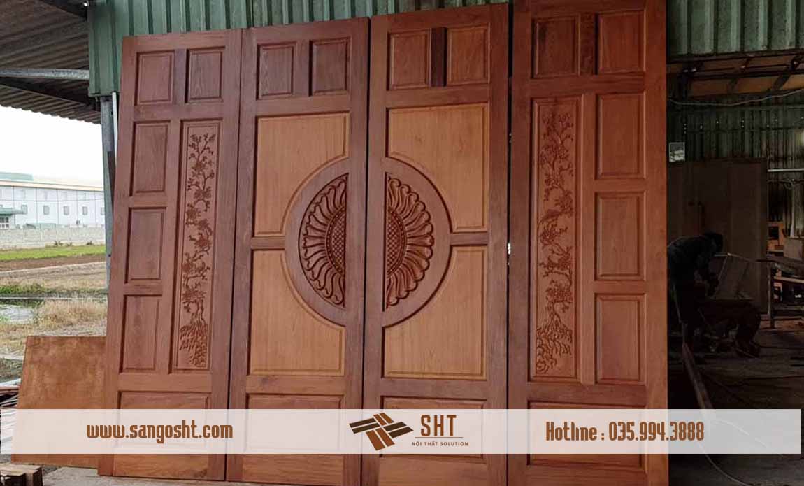 10 thiết kế cửa gỗ nhà thờ họ lọt TOP thiết kế đẹp nhất mọi thời đại | Đồ  gỗ Thạch Thất, cửa gỗ cho ngôi nhà bạn