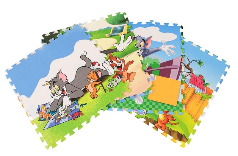 Thảm Xốp Cho Bé 60x60cm - Miếng Ghép Tranh Ngộ Nghĩnh