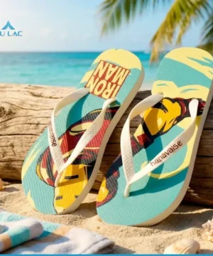 Dép Xỏ Ngón Nam Eva Lp10 [hanavaise] Siêu Nhẹ In 3d 3