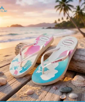 Dép Xỏ Ngón Nữ Lp11in 3d Công Nghệ Cao Tông Màu Tươi Sáng 5