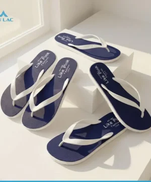 Dép Tông Nam Lp06n Đúc Nguyên Khối Xanh Trắng Size 38-44 1